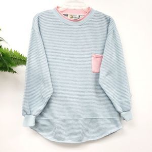 Vintage Southern Active Striped Jumper Size Medium